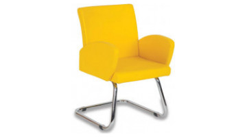 agor visitor armchair u leg