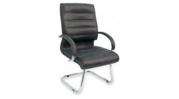 athena aluminum visitor armchair u leg