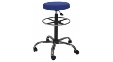 bacconi chrome stool long