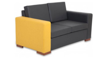bright double sofa