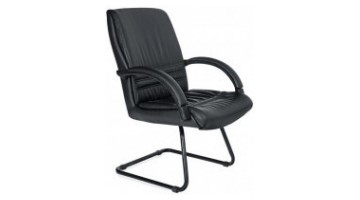 cratos plastic guest armchair u leg