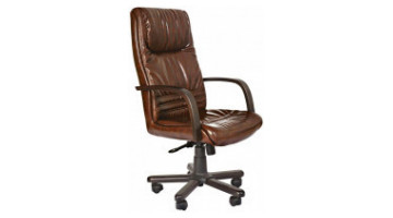 cratos wooden manager armchair