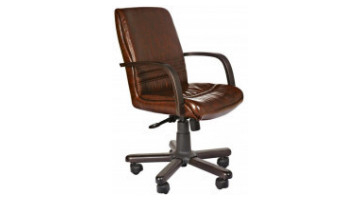 cratos wooden work armchair