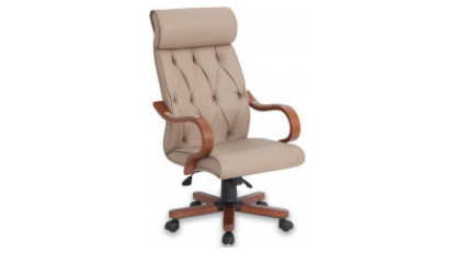 eos wooden executive armchair