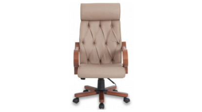 eos wooden executive armchair