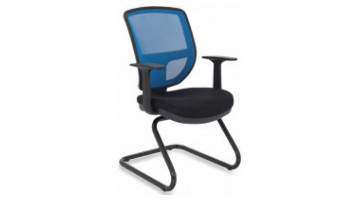 era plastic visitor armchair u leg