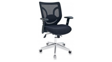 flat mesh personnel armchair