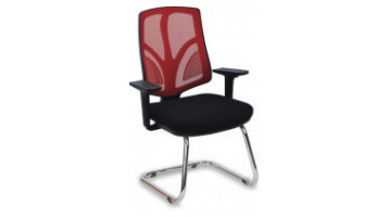 Kick Chrome Visitor Armchair U Leg