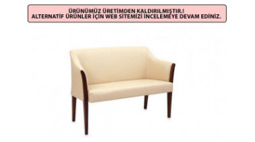 kırmana office sofa double
