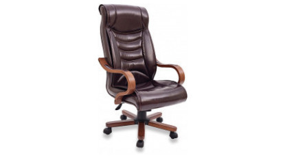 knight wooden executive armchair