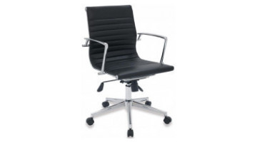 luxera meeting armchair with leather