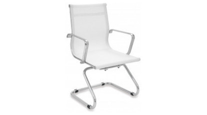 luxera mesh visitor armchair u leg