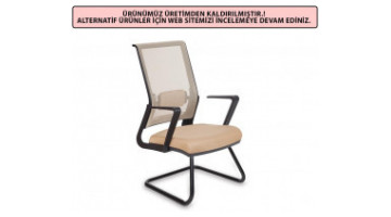 Palio ,Mesh Visitor Armchair U Leg