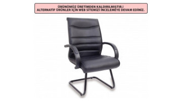 palm plastic visitor armchair u leg