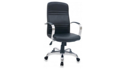 pear chrome manager armchair