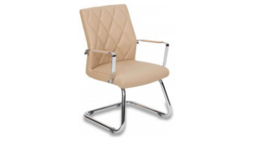 Pin Metal Visitor Armchair U Leg