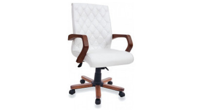 plus wooden meeting armchair