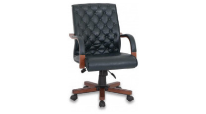 plus wooden meeting armchair