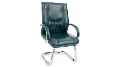 pone aluminum visitor armchair u leg