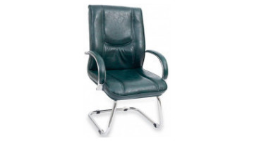 pone aluminum visitor armchair u leg