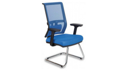Prey Mesh Visitor Armchair U Leg
