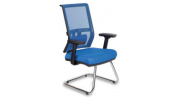 Prey Mesh Visitor Armchair U Leg