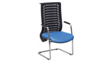 Pulse Mesh Visitor Armchair U Leg