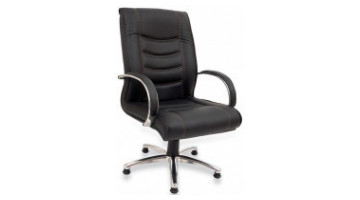 pur aluminum visitor armchair