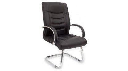 pur aluminum visitor armchair u leg