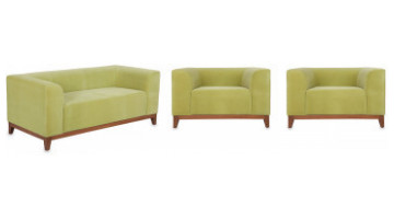 rippi wooden office sofa set