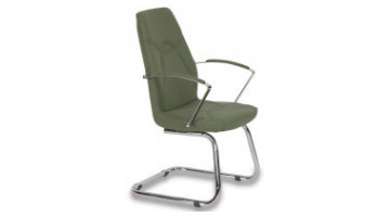 robert visitor armchair u leg
