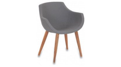 Roza Visitor Armchair Lathe Leg