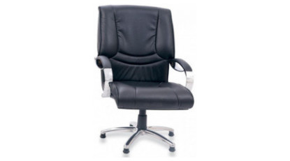 silk metal visitor armchair