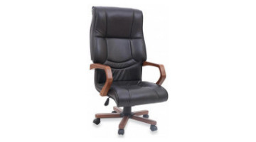 silk wooden executive armchair