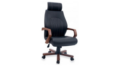 silvestre wooden executive armchair