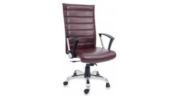 william chrome manager armchair