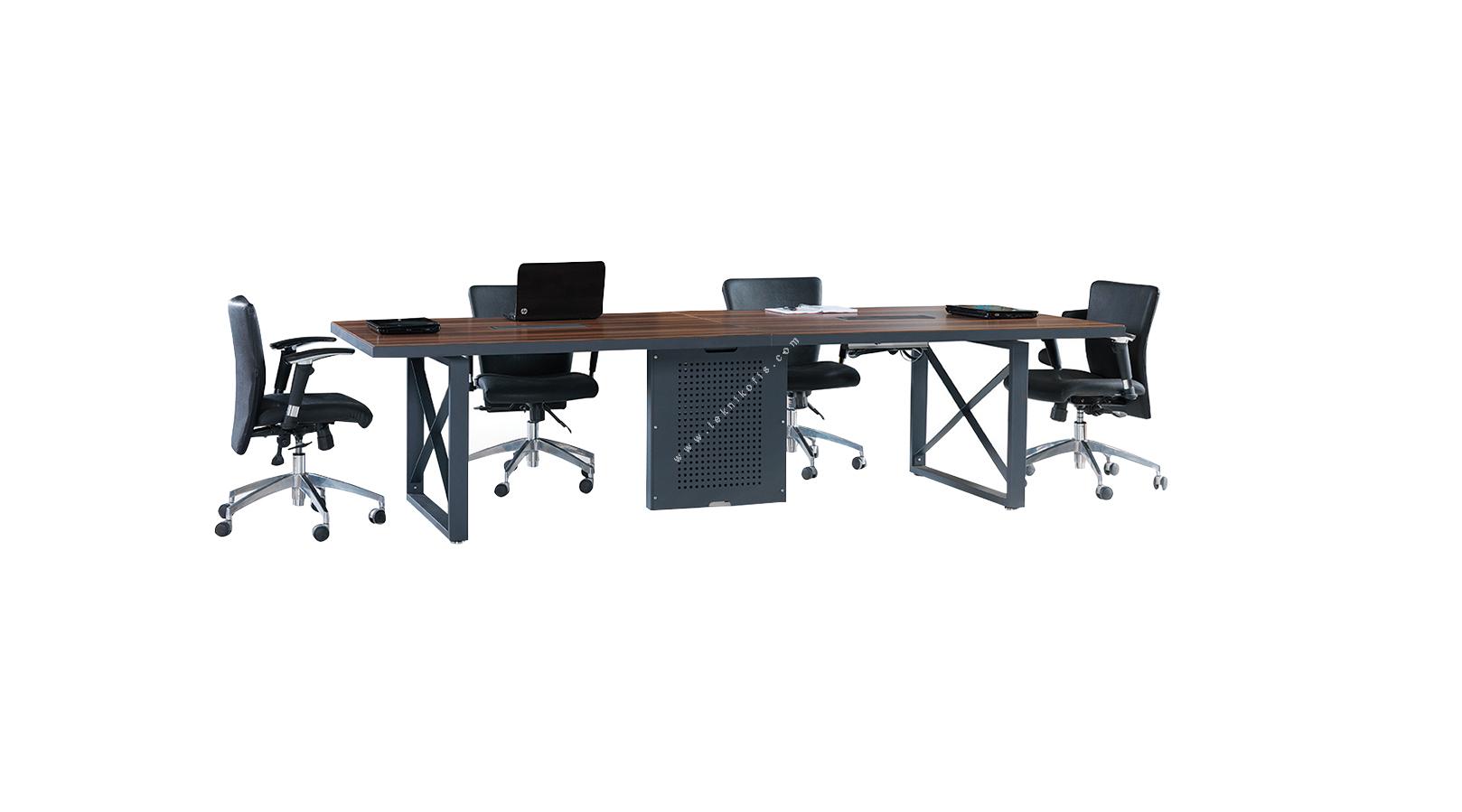 calvin boyalı suntalam toplantı masası 360cm