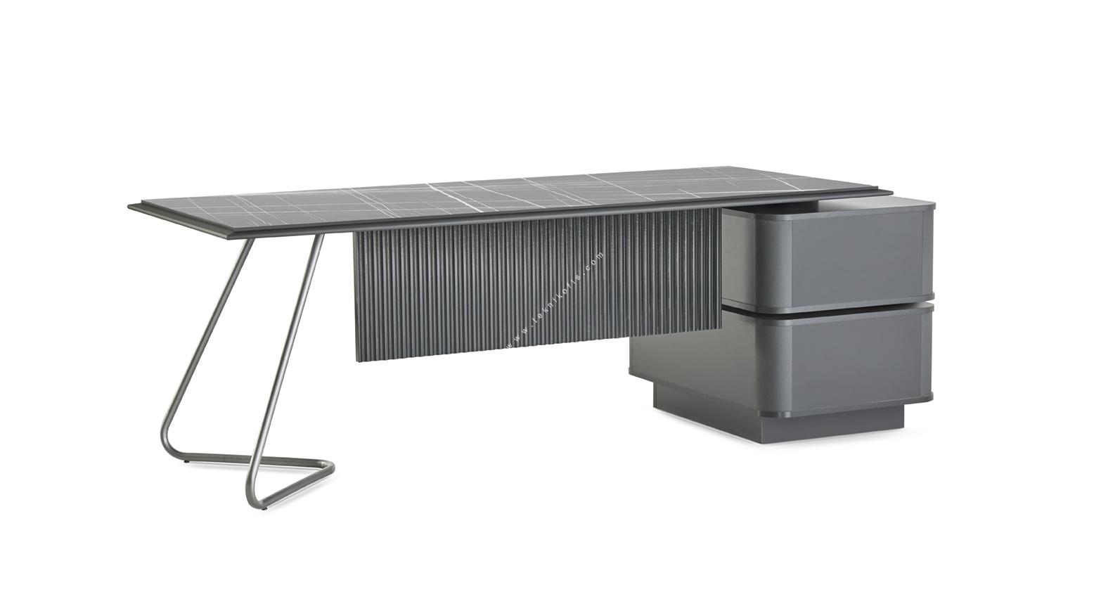 devas metal tasarım ayaklı makam masası