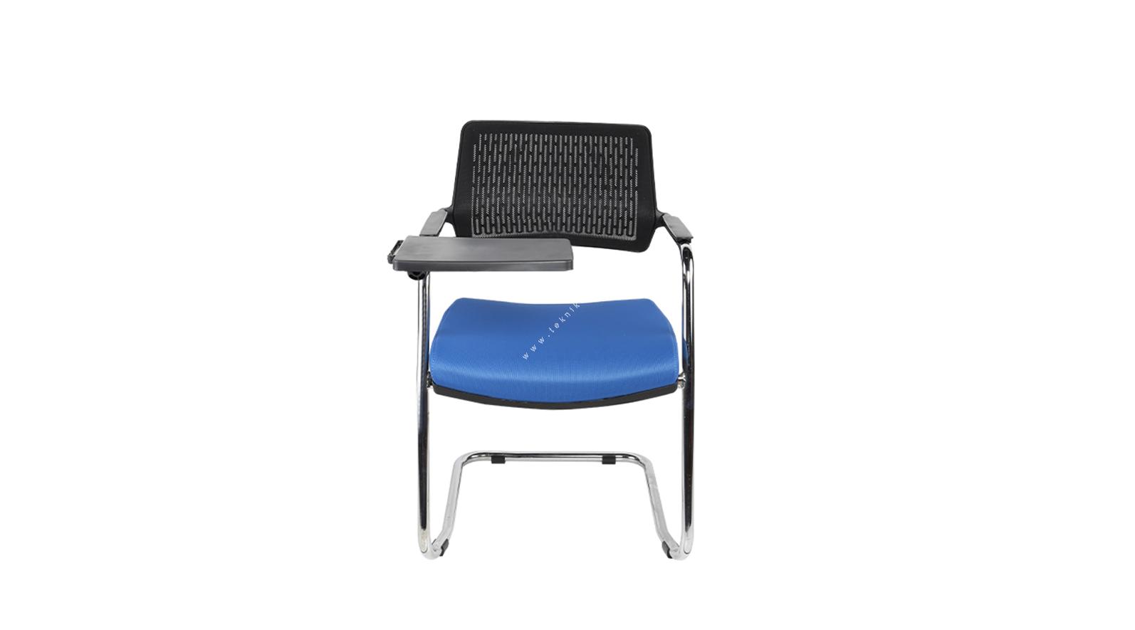 doce sabit ayaklı yazı tablalı toplantı sandalyesi