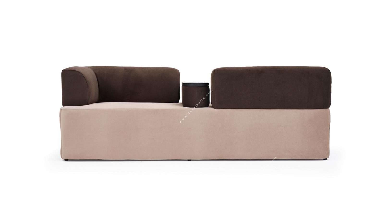 lasmena çift arkalıklı modern kanepe