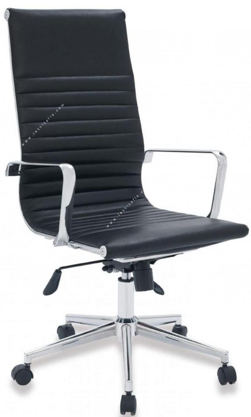 luxera manager armchair with leather