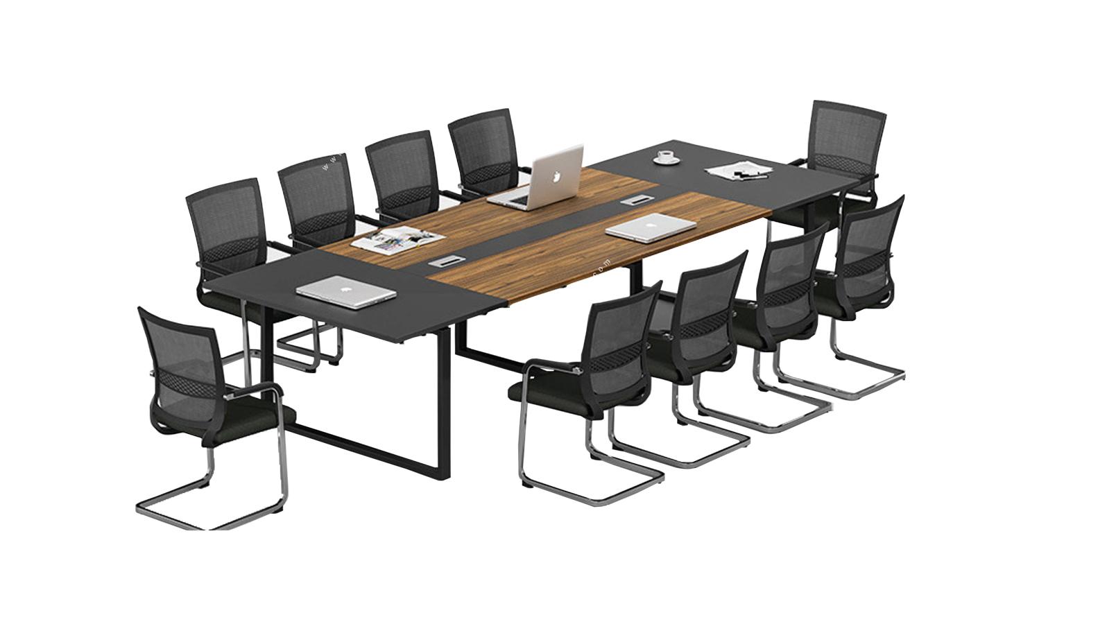nantis metal ayaklı toplantı masası 300cm