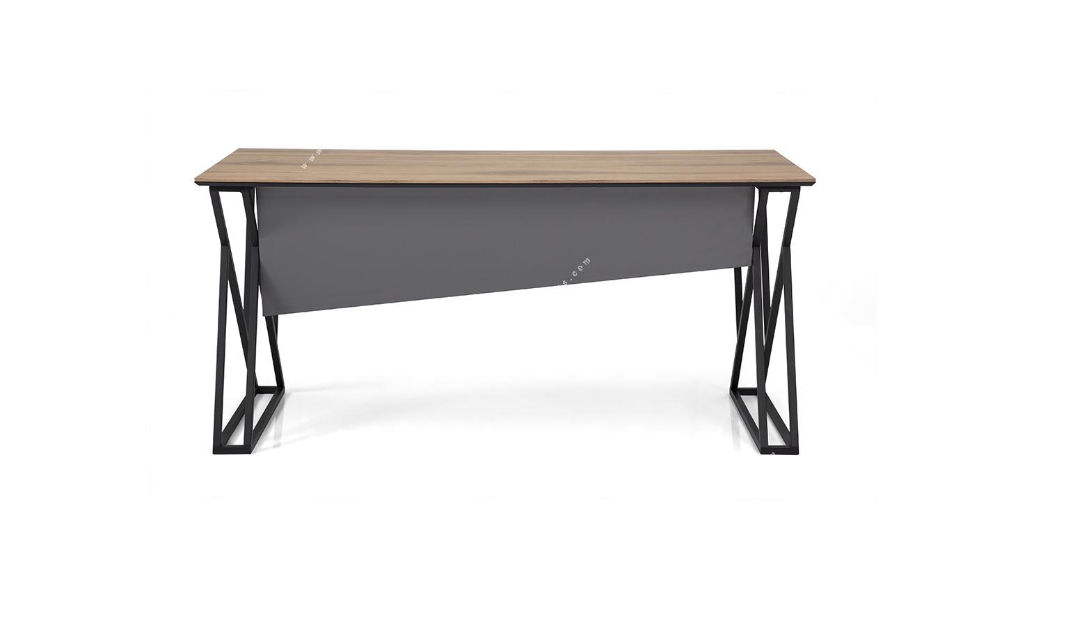 pulsante metal ayaklı büro masası 140cm