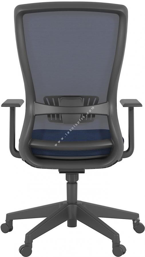 reva plastik sabit kol senkron mekanizma çalışma koltuğu