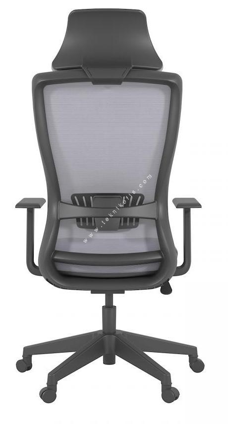 reva plastik sabit kol yönetici koltuğu