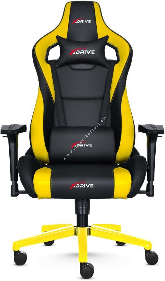 xdrive akdeniz oyuncu koltuğu sarı siyah