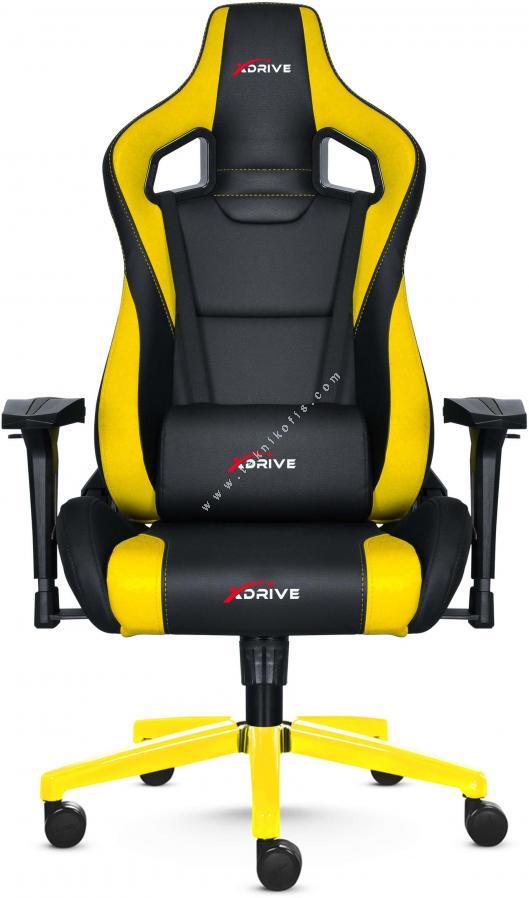 xdrive akdeniz oyuncu koltuğu sarı siyah