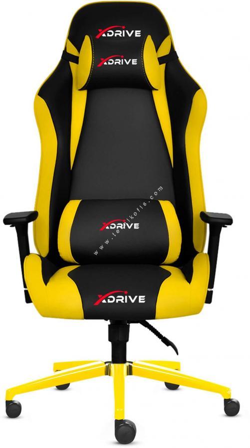 xdrive akıncı oyuncu koltuğu sarı siyah