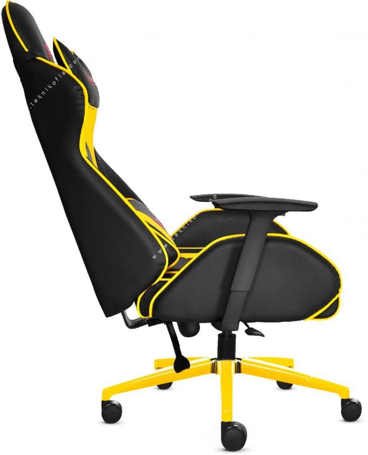 xdrive atak pc oyun koltuğu sarı siyah
