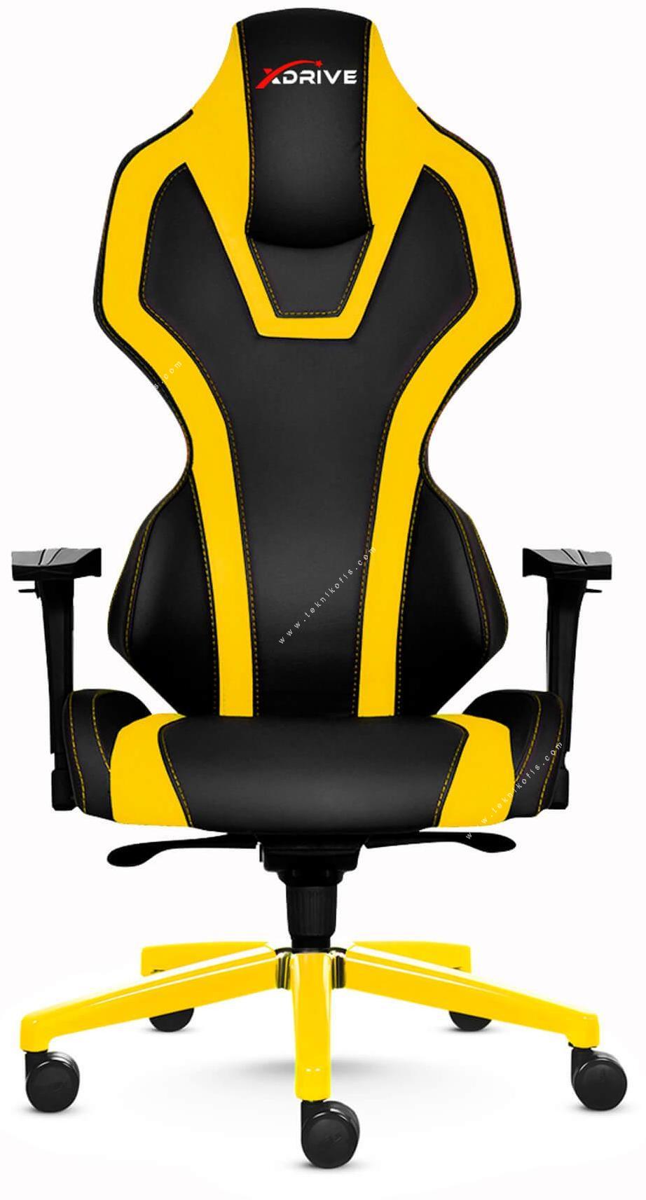 xdrive bora oyuncu koltuğu siyah sarı